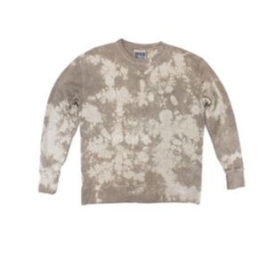 Jungmaven Tahoe Sweatshirt Moonshadow Walnut Ice Tie Dye Small